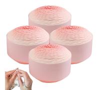 Garn für Häkelarbeiten, 4 Stück Farbverlauf Kunsthandwerk Faden, Weiches Strickgarn, für Enthusiasten Hobbyisten Stickarbeit Stoffreparatur Schalherstellung Kunstkreation