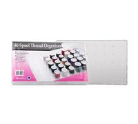 Garnbox für 40 Garnrollen - Ungefüllt - Robust - Übersichtlich | Nähgarn-Box, Nähgarnhalter zur Aufbewahrung von Nähzubehör | Ideale Aufbewahrungsbox zur Nähgarnaufbewahrung von Garn-Konen