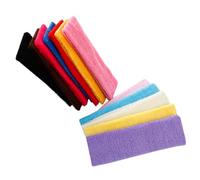 Garneck 12stücke Stirnband Sport Für Frauen Und Mädchen Elastisches Haarband Kreative Kopfbedeckung Lauf-kopftuch Yoga-haarband Schweißabsorbierend Buntes Stirnband Sport-haar-accessoire