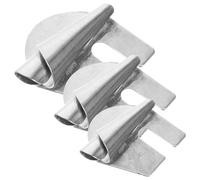 Garneck 3 Stück Professioneller Nähmaschinen Saumfuß aus Edelstahl 3mm 4mm 5mm für Quilting Crafts Praktischer Kleiner Nahtbinder für Präzises Nähen und Saumführung
