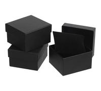 Garneck 3 Stück Uhrenboxen aus Papier mit Kissen Schmuckbox für Damen und Herrenuhren Armbänder und Accessoires Geschenkbox zur Sicheren Aufbewahrung