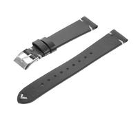 Garneck Dünnes Uhrenarmband aus Rindsleder Installieren und Entfernen Stilvolles Armband für Herren mit Elegantem Retro Design Verstellbar und Bequem