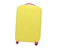 Garneck Elastische Kofferabdeckung 26-30 Zoll Aus Stretch Spandex Staub Und Kratzschutz Für Trolley Gepäckschutz Für Reisen Mit Praktischem Griffzugang Gelb