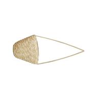 Garneck Handgefertigte Umhängetasche aus Rattan für Damen Modische Kleiner Umhängetasche mit Genügend Stauraum für Alltag und Shopping Sommerliche Flechtoptik