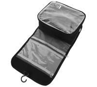 Garneck Kosmetiktasche Faltbar Mit Reißverschluss Reise-kulturbeutel Tragbar Mit Haken Kosmetik-Organizer-Tasche Großes Fassungsvermögen Für Damen Kosmetiktasche Für Unterwegs Make-up-Sets