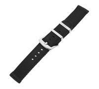 Garneck Nylon-uhrenarmband für Herren Ersatz-uhrenarmband Armband aus Nylon Atmungsaktiv und Komfortabel Leicht zu Montieren Schlichtes Design mit Feinem Muster Passt zu Meisten Uhren