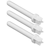 Garnrollenstift, Spule, 3 Stück, Nähmaschinenspule, Weißer Kunststoff, Schneiderhilfszubehör, Spulenhalter für Nähmaschine, Nähmaschinen-Garnsäule für Bastelbegeisterte