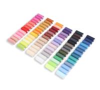 Garnset, 80 Farben Spulen 400 Yards Nähmaschinengarn Stickmaschinengarn-Kit Nähgarn-Kit Garn für Nähmaschine für DIY Handnähen Quilten