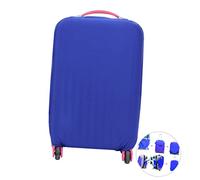GAROZATION Elastische Kofferabdeckung Für 26-30 Zoll Trolley Koffer Aus Dehnbarem Material in Blau Schutz Vor Schmutz Und Kratzern Für Reisegepäck Mit Griffzugang
