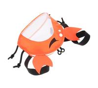 GARVALON Krabben netztasche Strandtasche mit Großem Fassungsvermögen Transparenter Mesh Beuteltasche für Praktische Aufbewahrung von Sandspielzeug und Muscheln Am Strand Langlebig und