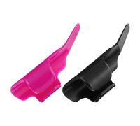 GARVALON Nähwerkzeug Fingerschutz zum Nähen 2 Stück Fingerthing Thread Controller aus Kunststoff Leichter Näh Fingerschieber für Bastelarbeiten und Selbstgemacht Handarbeiten