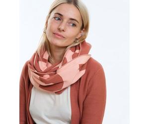 GARY MASH Strick-Loopschal Carberry aus Biobaumwolle Altrosa (rosa)