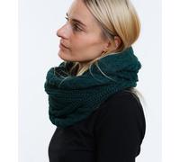 GARY MASH Strick-Loopschal Carberry aus Biobaumwolle Grün
