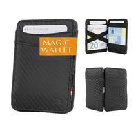 Magic Wallet, Leder, Black Carbon Edition, HU-MW-CS1-RFID-CRB 1 St