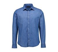 GAS Jeanshemd Herren Extra Slim Fit Langarm Baumwolle blau, XL