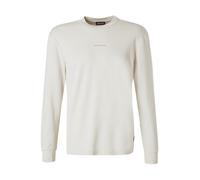 GAS Longsleeve Herren Regular Fit Langarm Rundhals Baumwolle beige, XL