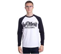 Gas Monkey Garage - Logo Baseball White - Longsleeve - Weiß - S - 100% Baumwolle,Jersey Weiß S