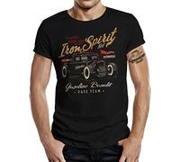 Gasoline Bandit Hot Rod Racer T-Shirt - Iron Spirit L