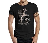 GASOLINE BANDIT Original Biker Racer T-Shirt: Babes Bikes Beer I-XXXL