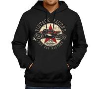 Gasoline Bandit US Hot Rod Hoodie: Vintage Racer Kapuzenpullover XL