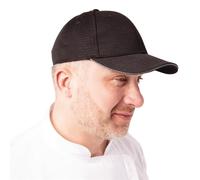 Chef Works Cool Vent Baseballcap schwarz-grau