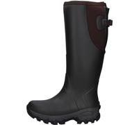 Gateway Damengummistiefel MOOR COUNTRY 17&quot 3 MM SIDE-ZIP dark brown | mit Reißverschluss 42