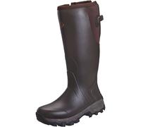 Gateway1 Gummistiefel Moor Country 18' 3mm Side-Zip Dunkelbraun (Größe: 14) 47 braun