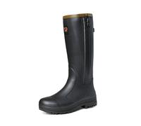 Gateway1 Pheasant Game 18" leather side-zip Gummistiefel Herren Black Olive 44