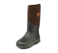 Gateway1 Wetland Master 12" 7mm Rubber Boots Kids Dark Brown 30
