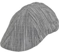 Gatsby Cap meliert in 2 Farben dunkelgrau, L