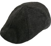Gatsby Cap meliert in 2 grau Tönen dunkelgrau, M