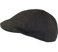 Gatsby Cap mit Ohrenklappen dunkelbraun, 56