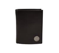 Gattinoni Roma Kartenhalter schwarz mit Clip für Herren, Schwarz , Taglia Unica