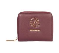 Gattinoni Roma Kleine Geldbörse aus schwarzem Kunstleder für Damen, Schwarz , Taglia Unica