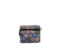 Gattinoni Roma Roma Teodosia Easy Chic Damen Schultertasche New Shopper Faltbare Nylon/Pu Bentf8071Wip, Mehrfarbig/Schwarz, Nessun Valore