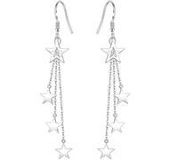 Gatuida 1 Paar Damen Ohrringe Stern Quasten Hängeohrringe Leicht Kupfer Ohrschmuck für Mädchen Teenager Alltag und Festliche Anlässe