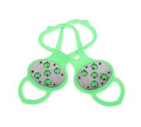 Gatuida 1 Paar rutschfeste Spikes: Eiskrallen, Steigeisen mit Stollen für Schneeschuhe, geeignet zum Wandern, Spazierengehen, Klettern und Angeln, Größen 36-45