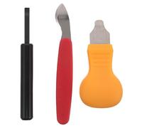 Gatuida 1 Uhrenwerkzeug-Set: Hebelwerkzeug zum Entfernen des hinteren Gehäuses - Deckelöffner zum Entfernen der hinteren Abdeckung - Kit zum Austauschen der Armbanduhrbatterie für die Wartung