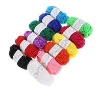 Gatuida 12stücke Acrylgarn Für Häkeln Und Stricken DIY Puppe Garn Mehrfarbiges Strickgarn Für Schals Mützen Tücher Und Andere Handarbeiten Weich Langlebig Und Hautfreundlich