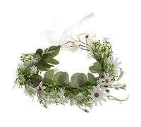 Gatuida 1Stück Haardekoration Blumenkranz Stirnband für Hochzeiten Geburtstagsfeiern und Festivals Kopfschmuck Accessoire für Damen