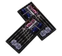 Gatuida 2 Satz Kleiner Nähkästchen Tragbares Haushalts Nähset Mit Faden Und Nadeln Für Selbstgemacht Reparaturen Und Reisen