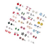Gatuida 30 Paar Bunte Edelstahl Ohrstecker Damen Ohrringe Satz mit Tiermotiven Alltags Ohrschmuck Geschenk