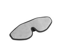 Gatuida 3d-flanell Schlafmaske Grau Lichtblockierende Augenbinde aus Weichem Plüsch Augenschutz für Reisen Zuhause Hotel Atmungsaktiv Strapazierfähig