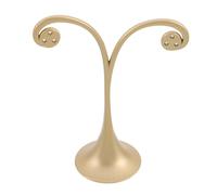 Gatuida Eleganter Goldener Metall Ohrring Halter mit 6 Löchern Vertikale Struktur für Platzsparende Schmuckaufbewahrung im Persönlichen Schmuckschrank oder Geschäft