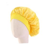 Gatuida Haarbedeckung Kinder Schlafmütze 5 Stück Elastisch Für 3-8 Bademütze Einfarbig Mit Breiter Krempe Für Zuhause Schlaf Duschen