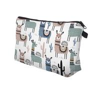 Gatuida Leichte Kulturbeutel Kosmetiktasche Alpaka Tragbare Organizer Tasche Für Damen Vielseitige Reisetasche Mit Sicherem Verschluss Für Kosmetik Und Toilettenartikel