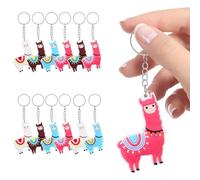 Gatuida Schlüsselanhänger Lama Anhänger: Kawaii Alpaka Autoschlüsselanhänger Lustige Schlüsselanhänger Klein Anhänger Schlüssel für Taschen Rucksäcke Tier Key Chains für Party Feiertagsdekoration