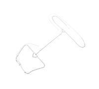 Gatuida Silberne Körperkette mit Strass Herz Oberschenkel und Bein Kette Modischer Damen Körperschmuck Langlebiges Material für Tanz Strand und Party