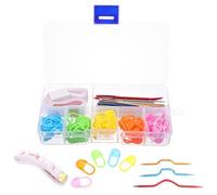 Gatuida Stumpfe Stopfnadeln mit Großem Öhr Satz Stricknadeln für Pullover Schals Glatte Handfreundliche Wollnadeln für Näh Bastelprojekte