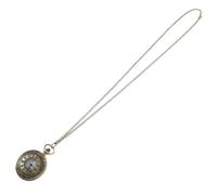 Gatuida Vintage Taschenuhr Aus Zinklegierung Klein Metallisch Mit Deckel Leichte Dekorative Uhr Für Herren Damen Geschenk Alltag